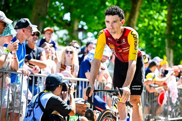 Tour de France 2026 Stage 8 BERGERAC, FRANCE - JULY 11 : Thomas Benjamin (FRA) of Cofidis before the start of the race during stage 8 of the 113rd edition of Tour de France an UCI World Tour 2.UWT cycling road race stage for Men Elite of 182 km with start in Perigueux and finish in Bergerac on July 11, 2026 in Bergerac, France, 11 07 2026 Bergerac France  Copyright: xTomasxSiskx