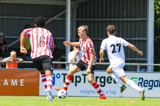 s™ Gravenzande , 11-07-2026 , BICT stadion , season 2026 2027 , Preseason friendly , match between Sparta Rotterdam and Telstar , picture shows, Nick Verschuren Sparta - Telstar (friendly)  x204977794x Copyright: