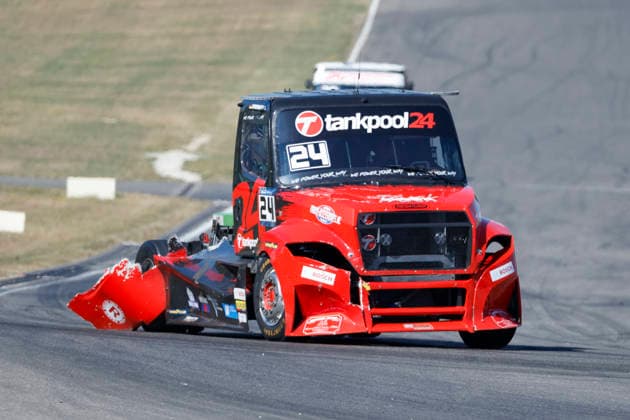 Steffen Faas (GER) Freightliner (24), tankpool24 Racing , Deutschland, Motorsport, Int. Shell ADAC Truck Grand Prix, Goodyear ETRC FIA European Truck Racing Championship, Race 1, 2026, 11.07.2026, Nürburg Nürburgring Deutschland *** Steffen Faas GER Freightliner 24, tankpool24 Racing, Germany, Motorsports, Int Shell ADAC Truck Grand Prix, Goodyear ETRC FIA European Truck Racing Championship, Race 1, 2026, July 11, 2026, Nürburg Nürburgring, Germany Copyright: xGrantxHubbsx