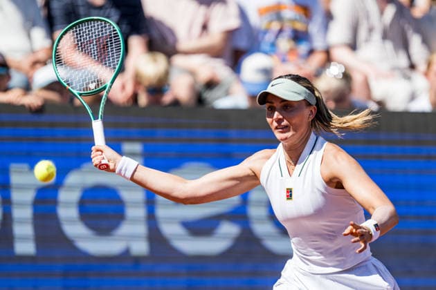 260711 Paula Badosa of Spain during the final of Nordea Open on day 6 on July 11, 2026 in Bastad. Photo: Niclas Jönsson BILDBYRAN COP 273 NO0425 tennis WTA, Tennis Damen 125 nordea open dam bbeng *** 260711 Paula Badosa of Spain during the final of the Nordea Open on day 6, July 11, 2026, in Bastad. Photo by Niclas Jönsson, BILDBYRAN COP 273 NO0425 tennis wta 125 nordea open women s singles  Copyright: NICLASxJÖNSSON BB260711NO010
