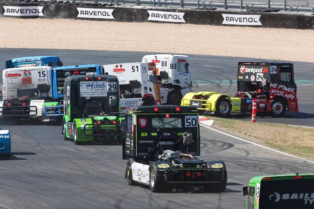 Einführungsrunde , Deutschland, Motorsport, Int. Shell ADAC Truck Grand Prix, TGP Truck-Grand-Prix Meisterschaft, Race 3, 2026, 11.07.2026, Nürburg Nürburgring Deutschland *** Opening Round, Germany, Motorsports, Int Shell ADAC Truck Grand Prix, TGP Truck Grand Prix Championship, Race 3, 2026, July 11, 2026, Nürburgring, Germany Copyright: xGrantxHubbsx