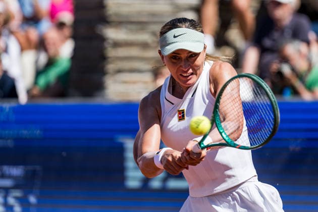 260711 Paula Badosa of Spain during the final of Nordea Open on day 6 on July 11, 2026 in Bastad. Photo: Niclas Jönsson BILDBYRAN COP 273 NO0425 tennis WTA, Tennis Damen 125 nordea open dam bbeng *** 260711 Paula Badosa of Spain during the final of the Nordea Open on day 6, July 11, 2026, in Bastad. Photo by Niclas Jönsson, BILDBYRAN COP 273 NO0425 tennis wta 125 nordea open women s singles  Copyright: NICLASxJÖNSSON BB260711NO021