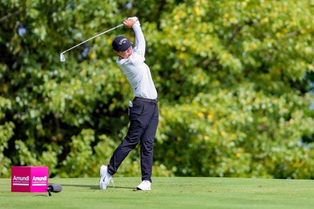 EVIAN-LES-BAINS, FRANCE - 11.07.2026: Mary Liu (CHN) of The Amundi Evian Championship at the Evian Resort Golf Club on July 11, 2026 in Evian-les-Bains, France.