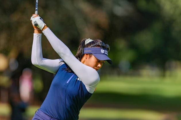 EVIAN-LES-BAINS, FRANCE - 11.07.2026: Patty Tavatanakit (THA) of The Amundi Evian Championship at the Evian Resort Golf Club on July 11, 2026 in Evian-les-Bains, France.
