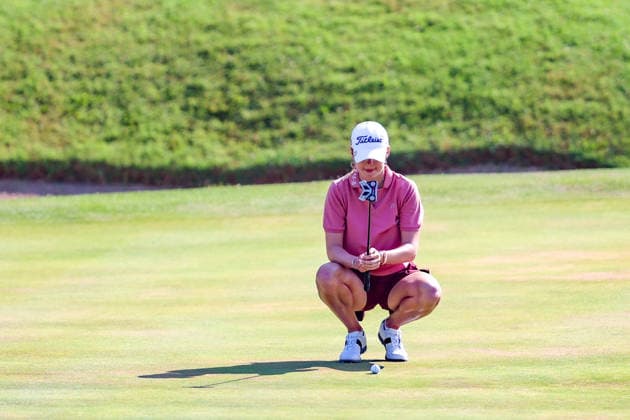 EVIAN-LES-BAINS, FRANCE - 11.07.2026: Nataliya Guseva (RUS) of The Amundi Evian Championship at the Evian Resort Golf Club on July 11, 2026 in Evian-les-Bains, France.