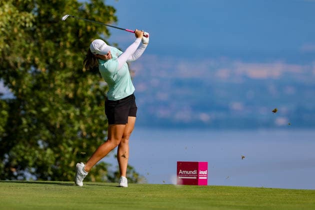 EVIAN-LES-BAINS, FRANCE - 11.07.2026: Jennifer Kupcho (USA) of The Amundi Evian Championship at the Evian Resort Golf Club on July 11, 2026 in Evian-les-Bains, France.