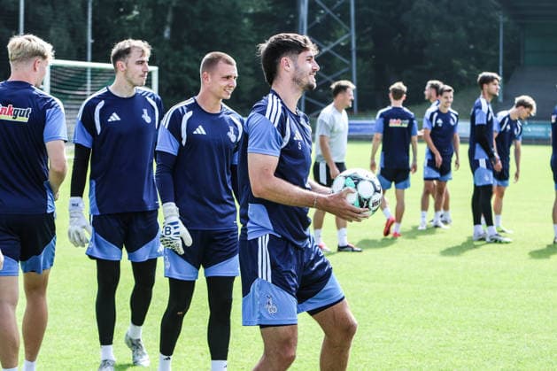 Fussball, 3.Liga Saison 2026 2027 Trainingslager MSV Duisburg Training 11.07.2026, Stadion de Wageningse Berg Tobias Fleckstein (MSV Duisburg, 5) Wageningen Stadion de Wageningse Berg Niederlande *** Sports, Soccer, 3rd Division, 2026–2027 Season, MSV Duisburg Training Camp, Training Session on July 11, 2026, Stadion de Wageningse Berg, Tobias Fleckstein, MSV Duisburg, 5 Wageningen, Stadion de Wageningse Berg, Netherlands
