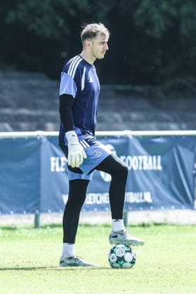 Fussball, 3.Liga Saison 2026 2027 Trainingslager MSV Duisburg Training 11.07.2026, Stadion de Wageningse Berg Toni Stahl (MSV Duisburg Testspieler) Wageningen Stadion de Wageningse Berg Niederlande *** Sports, Soccer, 3rd Division, 2026–2027 Season, MSV Duisburg Training Camp, Training Session, July 11, 2026, De Wageningse Berg Stadium, Toni Stahl, MSV Duisburg, Trial Players, Wageningen, De Wageningse Berg Stadium, Netherlands