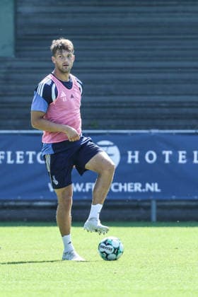 Fussball, 3.Liga Saison 2026 2027 Trainingslager MSV Duisburg Training 11.07.2026, Stadion de Wageningse Berg Ben Schlicke (MSV Duisburg, 40) Wageningen Stadion de Wageningse Berg Niederlande *** Sports, Soccer, 3rd Division, 2026–2027 Season, MSV Duisburg Training Camp, Training Session on July 11, 2026, De Wageningse Berg Stadium, Ben Schlicke, MSV Duisburg, 40 Wageningen, De Wageningse Berg Stadium, Netherlands