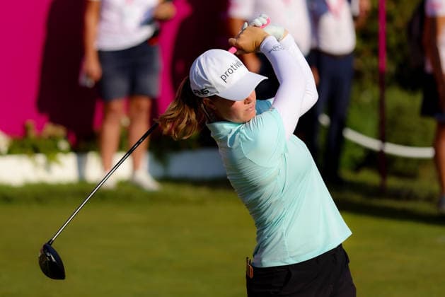 EVIAN-LES-BAINS, FRANCE - 11.07.2026: Jennifer Kupcho (USA) of The Amundi Evian Championship at the Evian Resort Golf Club on July 11, 2026 in Evian-les-Bains, France.