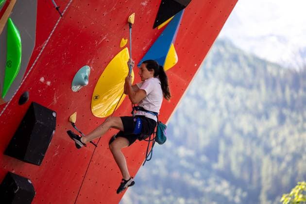 CHAMONIX ESCALADE QUALIFICATIONS DIFFICULTE PHOTOPQR LE DAUPHINE Tom PHAM VAN SUU ; Chamonix-Mont-Blanc ; 11 07 2026 ; A Chamonix (Haute-Savoie), le 11 juillet 2026. Coupe du monde d escalade. Difficulté. Qualifications. Sur notre photo : Hélène Janicot . Photo : Tom Pham Van Suu Le Dauphiné Libéré Chamonix Mont Blanc, France, july 11th 2026 Climbing World Cup. Lead. Qualification. Chamonix-Mont-Blanc Haute-Savoie Rhône-Alpes France  Copyright: xPHOTOPQR LExDAUPHINE MAXPPPxTomxPHAMxVANxSUUx 20260711JDL8548 20260711JDL8548