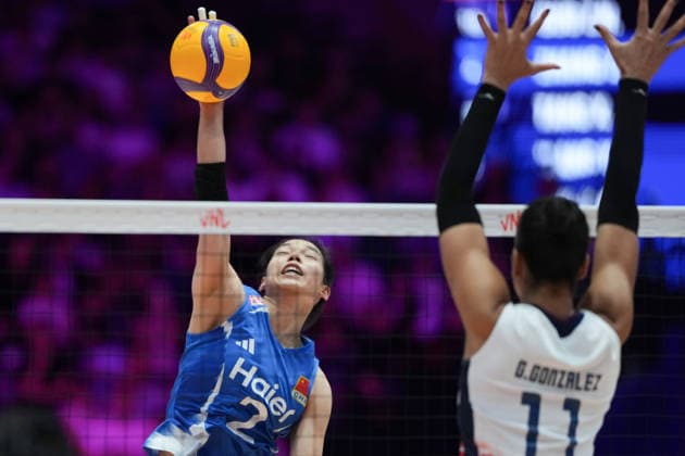 RECORD DATE NOT STATED Volleyball Nations League Hong Kong 2026 - Day 4 Zhuang Yushan (No.2) from team China during the match between Dominican Republic and China at Volleyball Nations League Hong Kong 2026 on July 11, 2026 in Hong Kong. (Photo by Ellan Mad Nexpher Images) Hong Kong