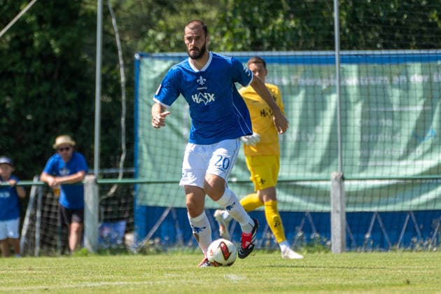 11.07.2026, xhfmx, Fussball Testspiel, VfR Fehlheim - SV Darmstadt 98 Aleksandar Vukotic (20, SV Darmstadt 98) (DFL DFB REGULATIONS PROHIBIT ANY USE OF PHOTOGRAPHS as IMAGE SEQUENCES and or QUASI-VIDEO) Bensheim-Fehlheim *** July 11, 2026, xhfmx, Soccer Friendly Match, VfR Fehlheim vs. SV Darmstadt 98, Aleksandar Vukotic 20, SV Darmstadt 98 DFL DFB REGULATIONS PROHIBIT ANY USE OF PHOTOGRAPHS AS IMAGE SEQUENCES AND OR QUASI-VIDEO Bensheim Fehlheim