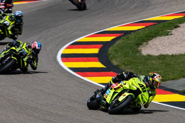 GER, Großer Preis von Deutschland, MotoGP. 11. Lauf, FIM Motorrad-Weltmeisterschaft. 11.07.2026, Sachsenring, Hohenstein-Ernstthal, GER, Großer Preis von Deutschland, MotoGP. 11. Lauf, FIM Motorrad-Weltmeisterschaft. 49, Fabio Di Giannantonio, Pertamina Enduro VR46 Racing Team Â Foto: Alexander Trienitz Hohenstein-Ernstthal Sachsenring Sachsen Deutschland *** GER, German Grand Prix, MotoGP Round 11, FIM Motorcycle World Championship, July 11, 2026, Sachsenring, Hohenstein Ernstthal, GER, German Grand Prix, MotoGP Round 11, FIM Motorcycle World Championship 49, Fabio Di Giannantonio, Pertamina Enduro VR46 Racing Team. Photo by Alexander Trienitz, Hohenstein Ernstthal, Sachsenring, Saxony, Germany