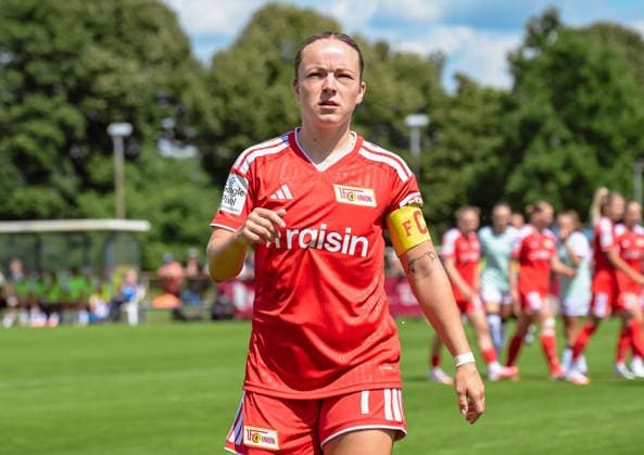 11.07.2026, xlakx, Fussball Testspiel, 1.FFC Turbine Potsdam - 1. FC Union Berlin v.l. Lisa Heiseler (1.FC Union Berlin) Portrait, Portraet, Einzelbild Oranienburg *** July 11, 2026, xlakx, Soccer Friendly Match, 1 FFC Turbine Potsdam vs. 1 FC Union Berlin, by Lisa Heiseler, 1 FC Union Berlin Portrait, Portrait, Single Image, Oranienburg