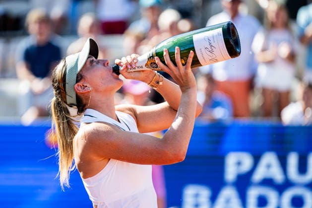 260711 Paula Badosa of Spain celebrates after the final of Nordea Open on day 6 on July 11, 2026 in Bastad. Photo: Niclas Jönsson BILDBYRAN COP 273 NO0425 tennis WTA, Tennis Damen 125 nordea open dam bbeng jubel *** July 11, 2026: Paula Badosa of Spain celebrates after the final of the Nordea Open on day 6, 2026 in Bastad. Photo by Niclas Jönsson, BILDBYRAN COP 273 NO0425 tennis wta 125 nordea open women s singles celebration  Copyright: NICLASxJÖNSSON BB260711NO031