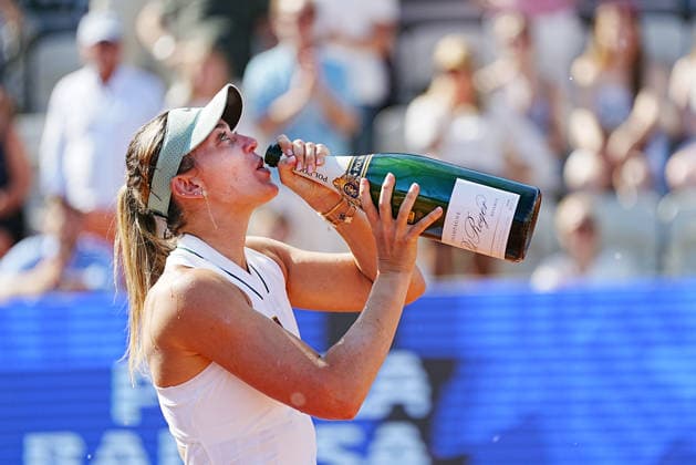 Paula Badosa from Spain wins the women s singles final against Simona Waltert from Switzerland during the Nordea Open tennis tournament in Bastad, Sweden July 11, 2026. BASTAD SWEDEN x9200x *** Paula Badosa of Spain wins the women s singles final against Simona Waltert of Switzerland during the Nordea Open tennis tournament in Bastad, Sweden, on July 11, 2026. BASTAD, SWEDEN x9200x  Copyright: xBjörnxLarssonxRosvall TT TTx NORDEA OPEN TENNIS TOURNAMENT 2026