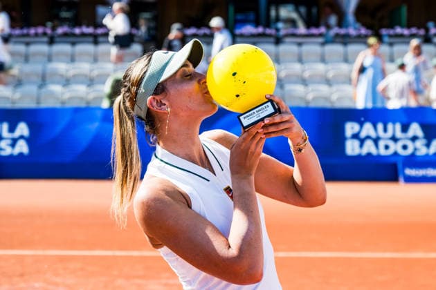 260711 Paula Badosa of Spain celebrates after the Nordea Open on July 11, 2026 in Bastad . Photo: Niclas Jönsson BILDBYRAN COP 273 NO0426 tennis WTA, Tennis Damen 125 nordea open dubbelfinal dam bbeng jubel *** 260711 Paula Badosa of Spain celebrates after the Nordea Open on July 11, 2026, in Bastad. Photo: Niclas Jönsson, BILDBYRAN COP 273 NO0426 tennis wta 125 nordea open women s doubles final bbeng celebration  Copyright: NICLASxJÖNSSON BB260711NO040