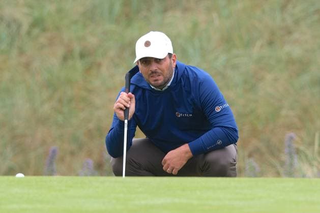 UK: The Genesis Scottish Open at The Renaissance Club, North Berwick, Scotland on 11 July 2026: Pictured: Francesco Molinari (Italy) on the 1st green during the third round of the Genesis Scottish Open Championship 2026 North Berwick The Renaissance Club Scotland Scotland Copyright: xAlexxToddx