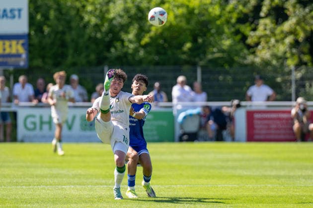 Lance Fiedler 18 (TSV 1860 Muenchen), TSV 1860 Muenchen - FC Deisenhofen, Regionalliga Bayern, Testspiel, 11.07.2026 DFB regulations prohibit any use of photographs as image sequences and or quasi-video Muenchen Bayern Deutschland *** Lance Fiedler 18, TSV 1860 Munich, TSV 1860 Munich FC Deisenhofen, Bavarian Regional League, Friendly Match, July 11, 2026. DFB regulations prohibit any use of photographs as image sequences and or quasi-video. Munich, Bavaria, Germany Copyright: xkolbert-press UlrichxGamelx