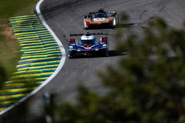 FIA WEC - 6 HOURS OF SAO PAULO 2026 35 FELIX DA COSTA Antonio (prt), HABSBURG Ferdinand (aut), MILESI Charles (fra), Alpine Endurance Team, Alpine A424 35, Hypercar, action during the 6 Hours of Sao Paulo 2026, 4th round of the 2026 FIA World Endurance Championship, from July 10 to 12, 2026 on the Interlagos Circuit in Sao Paulo, Brazil -  Copyright: xJoaoxFilipex