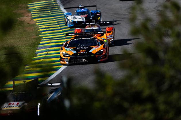 FIA WEC - 6 HOURS OF SAO PAULO 2026 58 GEHRSITZ Finn (ger), GOETHE Benjamin (ger), WEST Alexander (swe), Garage 59, McLaren 720S GT3 Evo 58, LM GT3, action during the 6 Hours of Sao Paulo 2026, 4th round of the 2026 FIA World Endurance Championship, from July 10 to 12, 2026 on the Interlagos Circuit in Sao Paulo, Brazil -  Copyright: xJoaoxFilipex
