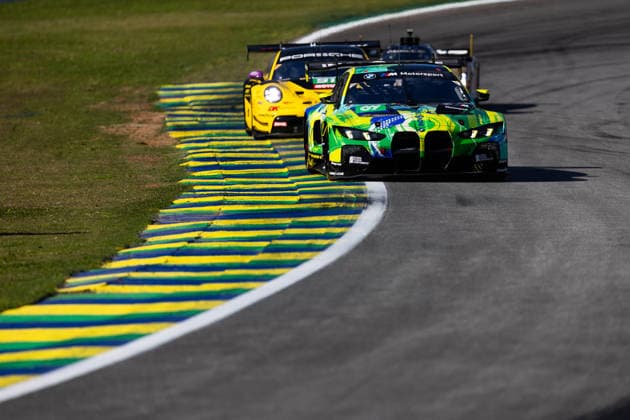 FIA WEC - 6 HOURS OF SAO PAULO 2026 69 HARPER Dan (gbr), McINTOSH Anthony (usa), THOMPSON Parker (can), Team WRT, BMW M4 GT3 Evo 69, LM GT3, action during the 6 Hours of Sao Paulo 2026, 4th round of the 2026 FIA World Endurance Championship, from July 10 to 12, 2026 on the Interlagos Circuit in Sao Paulo, Brazil -  Copyright: xJoaoxFilipex