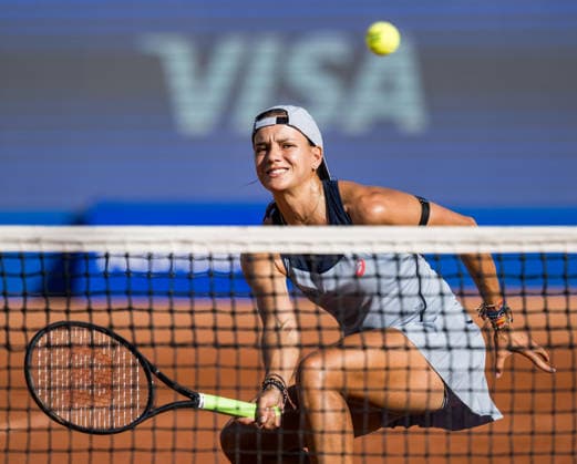 260711 Emiliana Arango of Colombia during the double final of Nordea Open on day 6 on July 11, 2026 in Bastad. Photo: Niclas Jönsson BILDBYRAN COP 273 NO0427 tennis WTA, Tennis Damen 125 nordea open dubbelfinal dam bbeng *** July 11, 2026: Emiliana Arango of Colombia during the women s doubles final of the Nordea Open on day 6, 2026 in Bastad. Photo by Niclas Jönsson, BILDBYRAN COP 273 NO0427 tennis wta 125 nordea open women s doubles final bbeng  Copyright: NICLASxJÖNSSON BB260711NO063