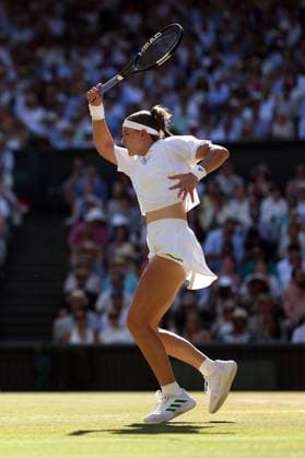 Karolina Muchova during the Ladies Singles final Wimbledon Tennis Championships, Day 13, The All England Lawn Tennis and Croquet Club, London, UK - 11 Jul 2026London The All England Lawn Tennis and United Kingdom  Copyright: xEllaxLing Shutterstockx 16981031n