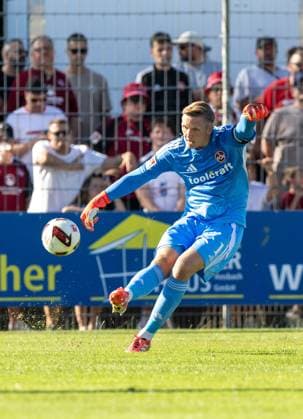 11.07.2026 - Fussball - Saison 2026 2027 - Testspiel Freundschaftsspiel Vorbereitungsspiel: SpVgg Ansbach 09 - 1. FC Nürnberg Nuernberg FCN ( Club ) - Sportfoto Zink DaMa - xdaxmax - Jan Reichert (1, 1. FC Nürnberg FCN ) *** July 11, 2026 Soccer Season 2026–2027 Exhibition Match Friendly Match Preseason Match SpVgg Ansbach 09 1 FC Nuremberg Nuremberg FCN Club Sports Photo Zink DaMa xdaxmax Jan Reichert 1, 1 FC Nürnberg FCN