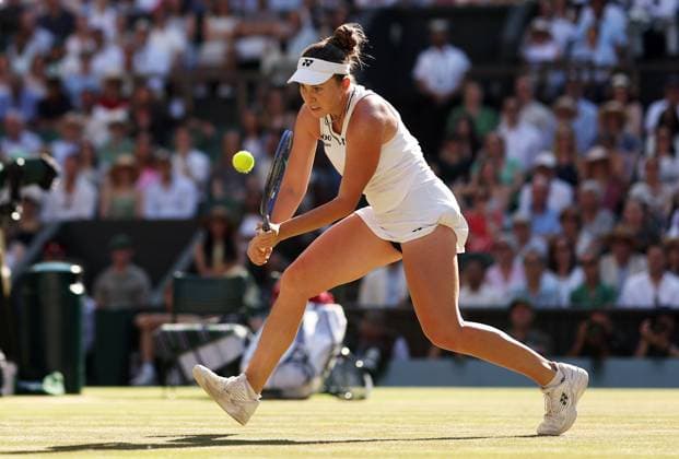 Linda Noskova during the Ladies Singles final Wimbledon Tennis Championships, Day 13, The All England Lawn Tennis and Croquet Club, London, UK - 11 Jul 2026London The All England Lawn Tennis and United Kingdom  Copyright: xEllaxLing Shutterstockx 16981031y