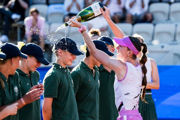 260711 Simona Waltert of Switzerland celebrates after the double final of Nordea Open on day 6 on July 11, 2026 in Bastad. Photo: Niclas Jönsson BILDBYRAN COP 273 NO0427 tennis WTA, Tennis Damen 125 nordea open dubbelfinal dam bbeng *** July 11, 2026: Simona Waltert of Switzerland celebrates after the women’s doubles final at the Nordea Open on day 6, 2026 in Bastad. Photo by Niclas Jönsson, BILDBYRAN COP 273 NO0427 tennis wta 125 nordea open women s doubles final bbeng  Copyright: NICLASxJÖNSSON BB260711NO083