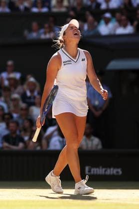 Linda Noskova during the Ladies Singles final Wimbledon Tennis Championships, Day 13, The All England Lawn Tennis and Croquet Club, London, UK - 11 Jul 2026London The All England Lawn Tennis and United Kingdom  Copyright: xEllaxLing Shutterstockx 16981031bj