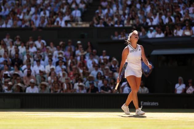 Linda Noskova during the Ladies Singles final Wimbledon Tennis Championships, Day 13, The All England Lawn Tennis and Croquet Club, London, UK - 11 Jul 2026London The All England Lawn Tennis and United Kingdom  Copyright: xEllaxLing Shutterstockx 16981031bl