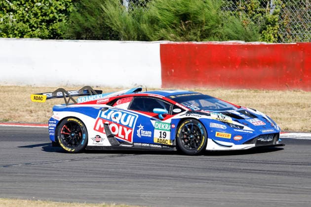 Tim Hütter (AUT) Lamborghini Huracan GT3 Evo II (19), LIQUI MOLY Team Engstler Motorsport , Deutschland, Motorsport, Int. Shell ADAC Truck Grand Prix, ADAC GT Masters, Quali1, 2026, 11.07.2026, Nürburg Nürburgring Deutschland *** Tim Hütter, AUT, Lamborghini Huracán GT3 Evo II 19, LIQUI MOLY Team Engstler Motorsport, Germany, Motorsports, Int Shell ADAC Truck Grand Prix, ADAC GT Masters, Qualifying 1, 2026, July 11, 2026, Nürburg Nürburgring Germany Copyright: xGrantxHubbsx