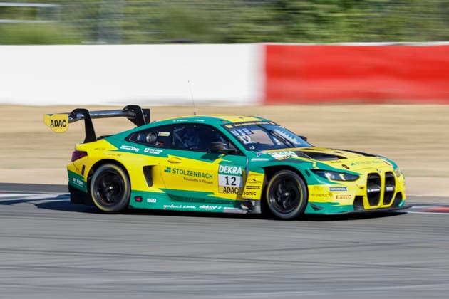 Victor Nielsen (DNK) BMW M4 GT3 Evo (12), FK Performance Motorsport , Deutschland, Motorsport, Int. Shell ADAC Truck Grand Prix, ADAC GT Masters, Quali1, 2026, 11.07.2026, Nürburg Nürburgring Deutschland *** Victor Nielsen DNK BMW M4 GT3 Evo 12, FK Performance Motorsport, Germany, Motorsports, Int Shell ADAC Truck Grand Prix, ADAC GT Masters, Qualifying 1, 2026, July 11, 2026, Nürburgring, Germany Copyright: xGrantxHubbsx