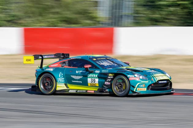 Baudouin Detout (FRA) Aston Martin Vantage GT3 EVO, Comtoyou Racing , Deutschland, Motorsport, Int. Shell ADAC Truck Grand Prix, ADAC GT Masters, Quali1, 2026, 11.07.2026, Nürburg Nürburgring Deutschland *** Baudouin Detout FRA Aston Martin Vantage GT3 EVO, Comtoyou Racing, Germany, Motorsports, Int Shell ADAC Truck Grand Prix, ADAC GT Masters, Qualifying 1, 2026, July 11, 2026, Nürburgring, Germany Copyright: xGrantxHubbsx