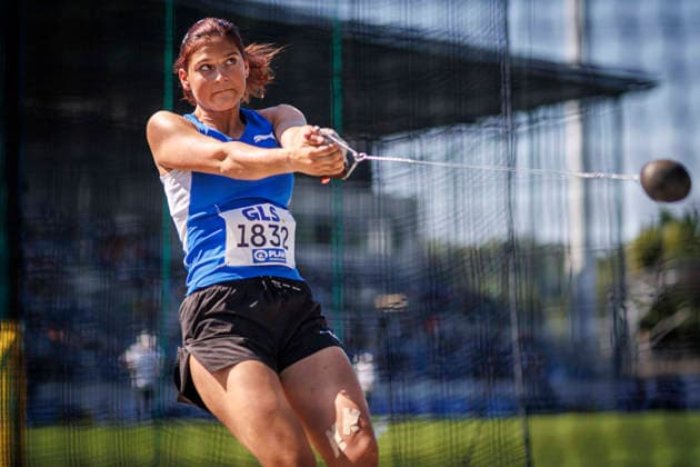 85. Deutsche Meisterschaften U20; Bochum, 11.07.2026 Helene Nomi Hirlinger (VfL Sindelfingen); 85. Deutsche Meisterschaften U20 am 11.07.2026 im Lohrheidestadion, Bochum (Nordrhein-Westfalen) *** 85th German U20 Championships, Bochum, July 11, 2026; Helene Nomi Hirlinger, VfL Sindelfingen; 85th German U20 Championships on July 11, 2026, at Lohrheidestadion, Bochum, North Rhine-Westphalia Copyright: xBEAUTIFULxSPORTS B.Hoffmannx