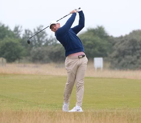 UK: The Genesis Scottish Open at The Renaissance Club, North Berwick, Scotland on 11 July 2026: Pictured: Rory McIlroy (Northern Ireland) on the 1st fairway during the third round of the Genesis Scottish Open Championship 2026 North Berwick The Renaissance Club Scotland Scotland Copyright: xAlexxToddx