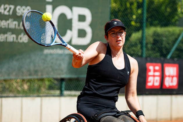 Britta Wend GER, 36. GERMAN OPEN 2026 - Beate Loddenkemper Trophy, Berlin, BTTC Grün-Weiß, 11.07.2026, *** Britta Wend GER, 36th GERMAN OPEN 2026 Beate Loddenkemper Trophy, Berlin, BTTC Grün Weiß, July 11, 2026, Copyright: xClaudioxGärtnerx