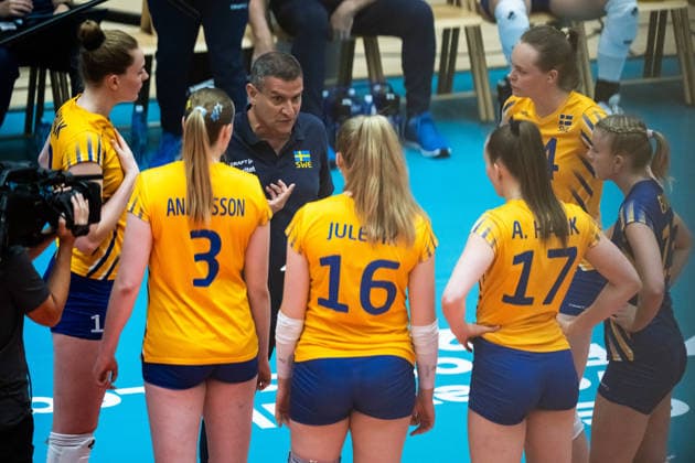 260711 Players of Sweden during the Women s European League final between Slovenia and Sweden on July 11, 2026 in Ljubljana. Photo: Martin Metelko BILDBYRAN COP 362 XY0119 volleyboll volleyball european league slovenia sweden dam bbeng final final2 *** July 11, 2026: Players from Sweden during the Women’s European League final between Slovenia and Sweden on July 11, 2026 in Ljubljana. Photo by Martin Metelko, BILDBYRAN COP 362 XY0119 volleyball European League Slovenia Sweden women s final final2  Copyright: MARTINxMETELKO BB260711BB972