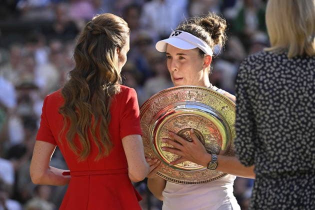 Tennis - Wimbledon 2026 - ITF - The Championships - 11 07 2026 - Tennis - Wimbledon 2026 - ITF - The Championships - 11 07 2026 - Linda Noskova bat Muchova - Republique Tcheque London  Copyright: xChryslenexCaillaud Psnewzx