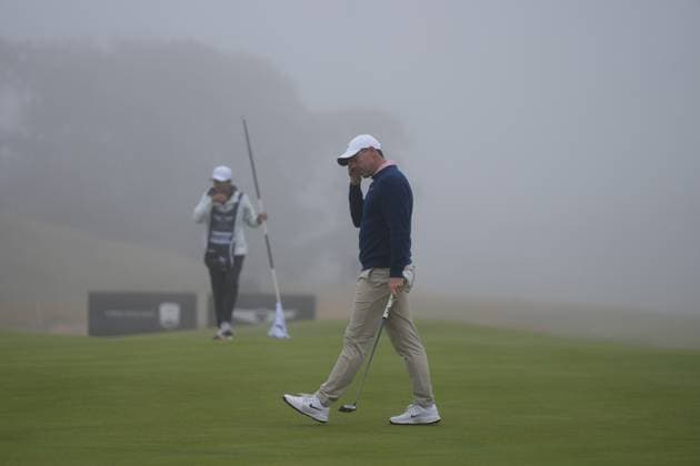 Rory McIlroy of Ireland reacts after missing a putt on the 7th hole. Genesis Scottish Open, Golf, The Renaissance Club, North Berwick, Scotland, UK - 11 Jul 2026North Berwick The Renaissance Club Scotland United Kingdom  Copyright: xShutterstockx 16984082be