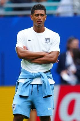 Jude Bellingham of England ahead of kick-off England v Norway, 2026 FIFA World Cup, WM, Weltmeisterschaft, Fussball Quarter-final, Football, Miami Stadium, Miami, Florida, USA - 11 Jul 2026Miami Miami Stadium Florida (FL) United States of America  Copyright: xJavierxGarcia Shutterstockx 16986211d