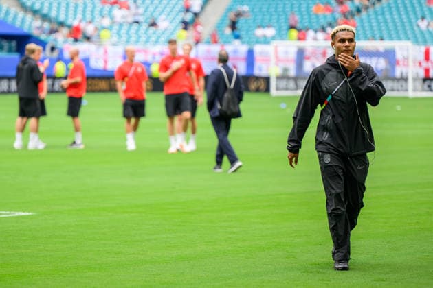260711 Antonio Nusa of Norway ahead of the FIFA World Cup, WM, Weltmeisterschaft, Fussball 2026 quarter-final football match between Norway and England on July 11, 2026 in Miami. Photo: Jon Olav Nesvold BILDBYRAN COP 217 VG0992 bbeng fotboll football soccer fotball vm fotbolls-vm fotball-vm fotbolls-vm 2026 fifa world cup 2026 kvartfinale kvartsfinal quarterfinal quarter-final england norge norway *** July 11, 2026: Antonio Nusa of Norway ahead of the 2026 FIFA World Cup quarterfinal soccer match between Norway and England on July 11, 2026 in Miami. Photo by Jon Olav Nesvold, BILDBYRAN COP 217 VG0992 bbeng soccer football fotball World Cup soccer World Cup 2026 FIFA World Cup 2026 quarterfinal quarterfinal quarter final England Norway  Copyright: JONxOLAVxNESVOLD BB260711JE019