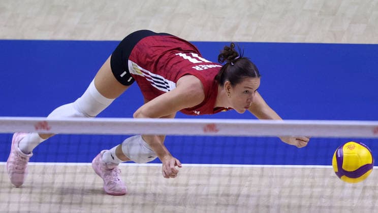 11.07.2026 Belgrade Serbia-Germany Nations League women s volleyball Pia Timmer Germany :