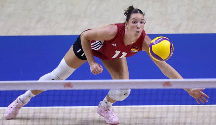 11.07.2026 Belgrade Serbia-Germany Nations League women s volleyball Pia Timmer Germany :