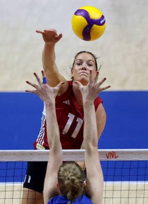 11.07.2026 Belgrade Serbia-Germany Nations League women s volleyball Pia Timmer Germany :