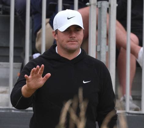 UK: The Genesis Scottish Open at The Renaissance Club, North Berwick, Scotland on 11 July 2026: Pictured: Chris Gotterup (USA) on the 1st tee during the third round of the Genesis Scottish Open Championship 2026 North Berwick The Renaissance Club Scotland Scotland Copyright: xAlexxToddx