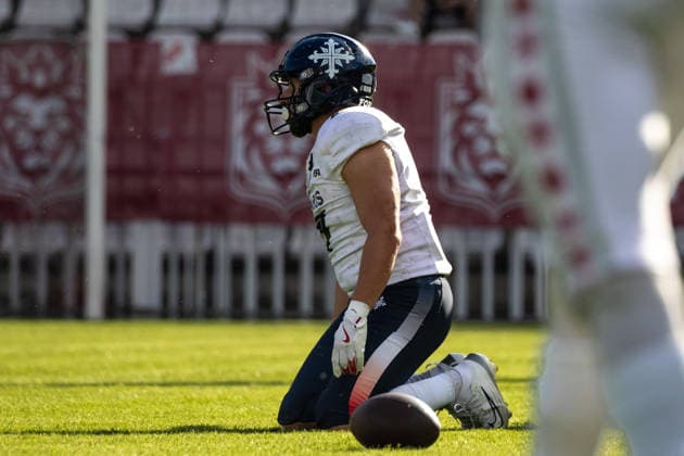Paris lost Prague Lions vs Paris Musketeers, American Football, EUROPEAN FOOTBALL ALLIANCE (EFA), Week 9, 2026, 11.07.2026 Praha MÄ›stskÃ½ Stadion Czechia Copyright: xM51x